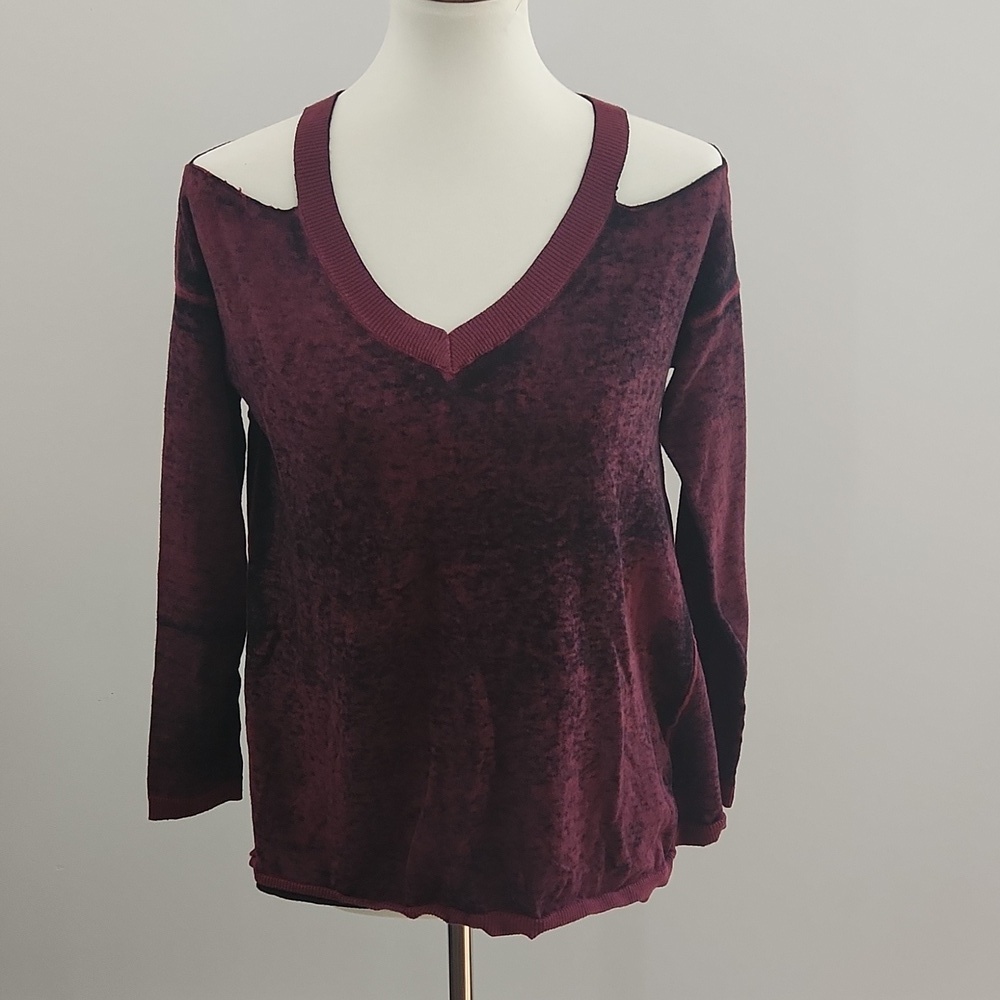 Rock & Republican Cold Shoulder Sweater